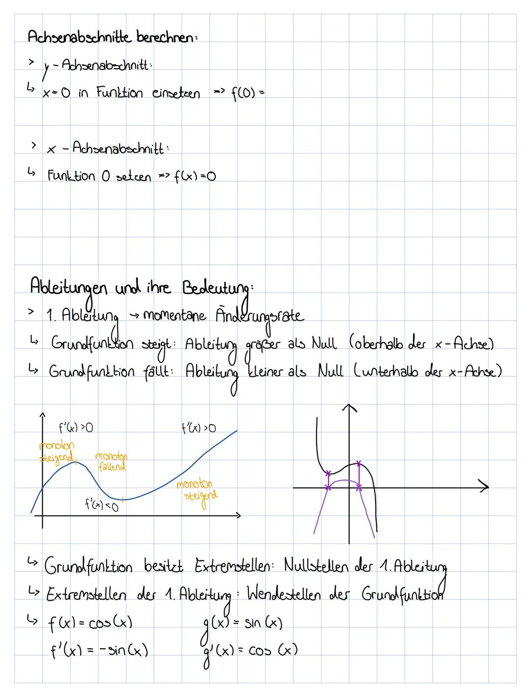 MERKZE
MEROMZETTEL
Funktionsanalyse
Nullstellen: Funktion immer erst = 0 setzen
1. f(x) = x²-e lumformen und anschließendes Wurzelziehen
↳ $