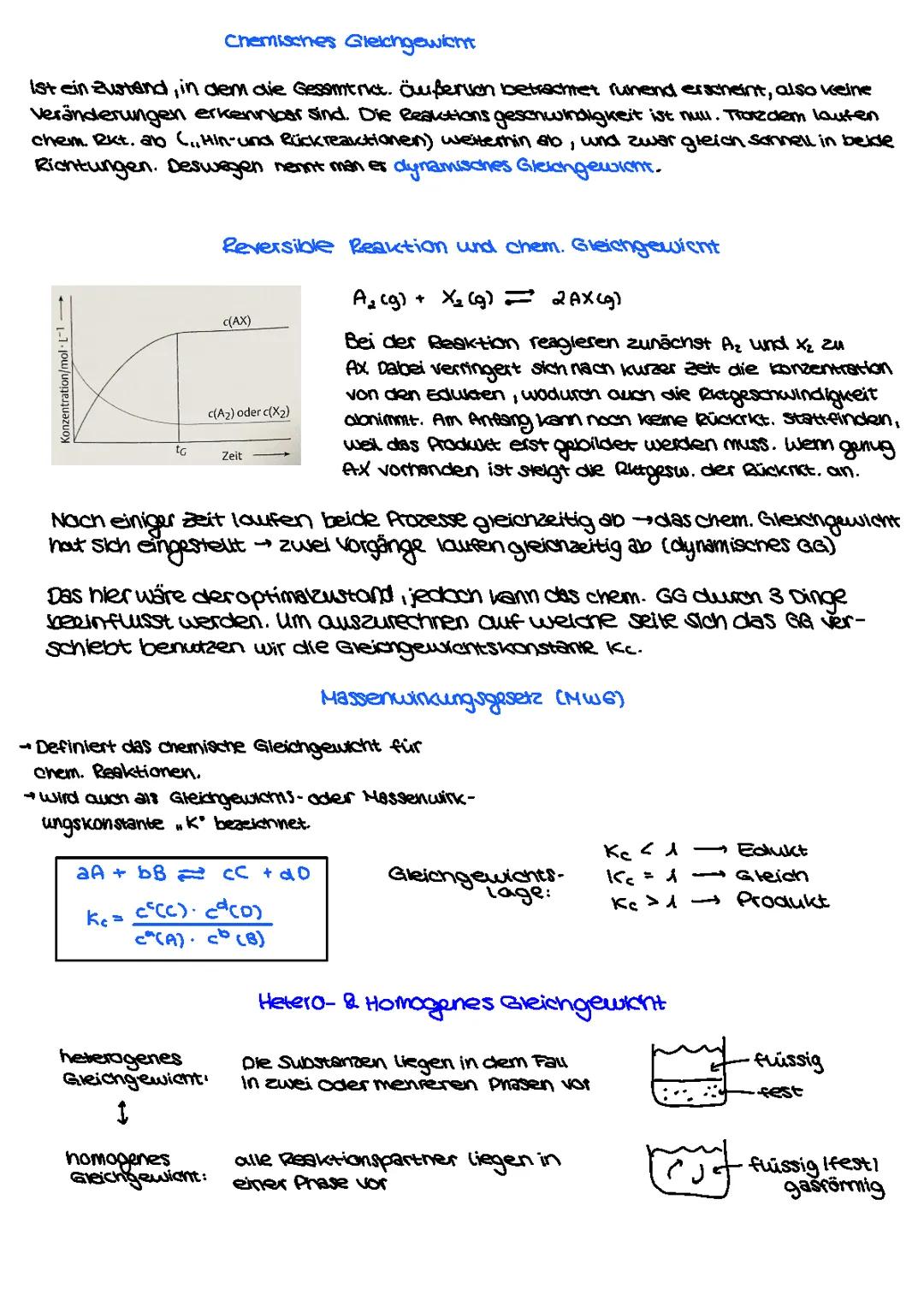 Chemisches Gleichgewicht, Löslichkeit, Löslichkeitsprodukt, MWG, PKs, PKb,Ks,Kb, ph Werte berechnen 