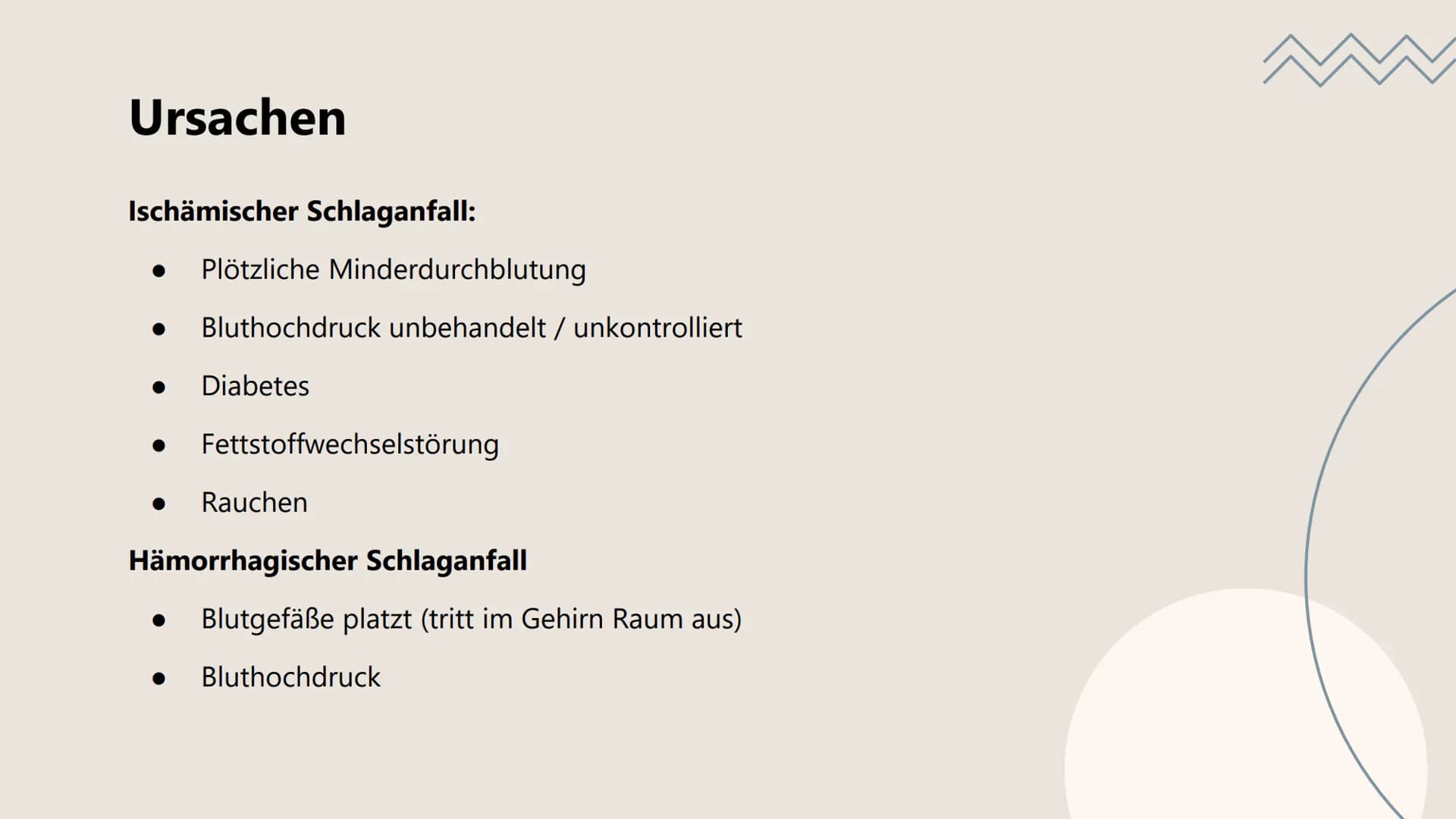 Schlaganfall
Alles rund um den Schlaganfall.
O Gliederung
1
3
Definition
Apoplex - Hirnsult
Behandlung - Prävention
Therapien, Rehabilitatio