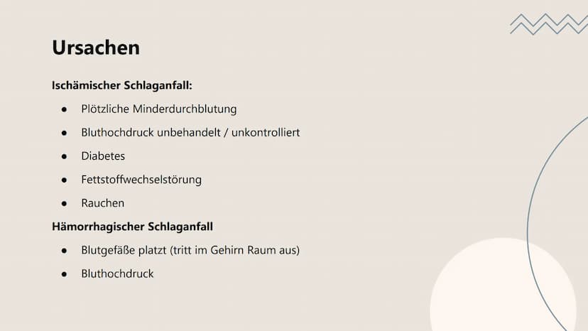 Schlaganfall
Alles rund um den Schlaganfall.
O Gliederung
1
3
Definition
Apoplex - Hirnsult
Behandlung - Prävention
Therapien, Rehabilitatio