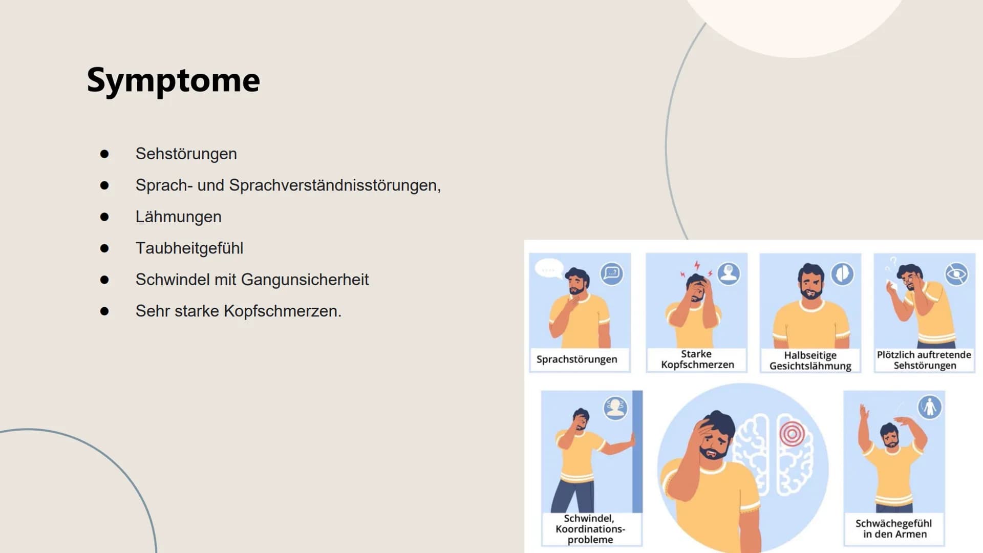 Schlaganfall
Alles rund um den Schlaganfall.
O Gliederung
1
3
Definition
Apoplex - Hirnsult
Behandlung - Prävention
Therapien, Rehabilitatio