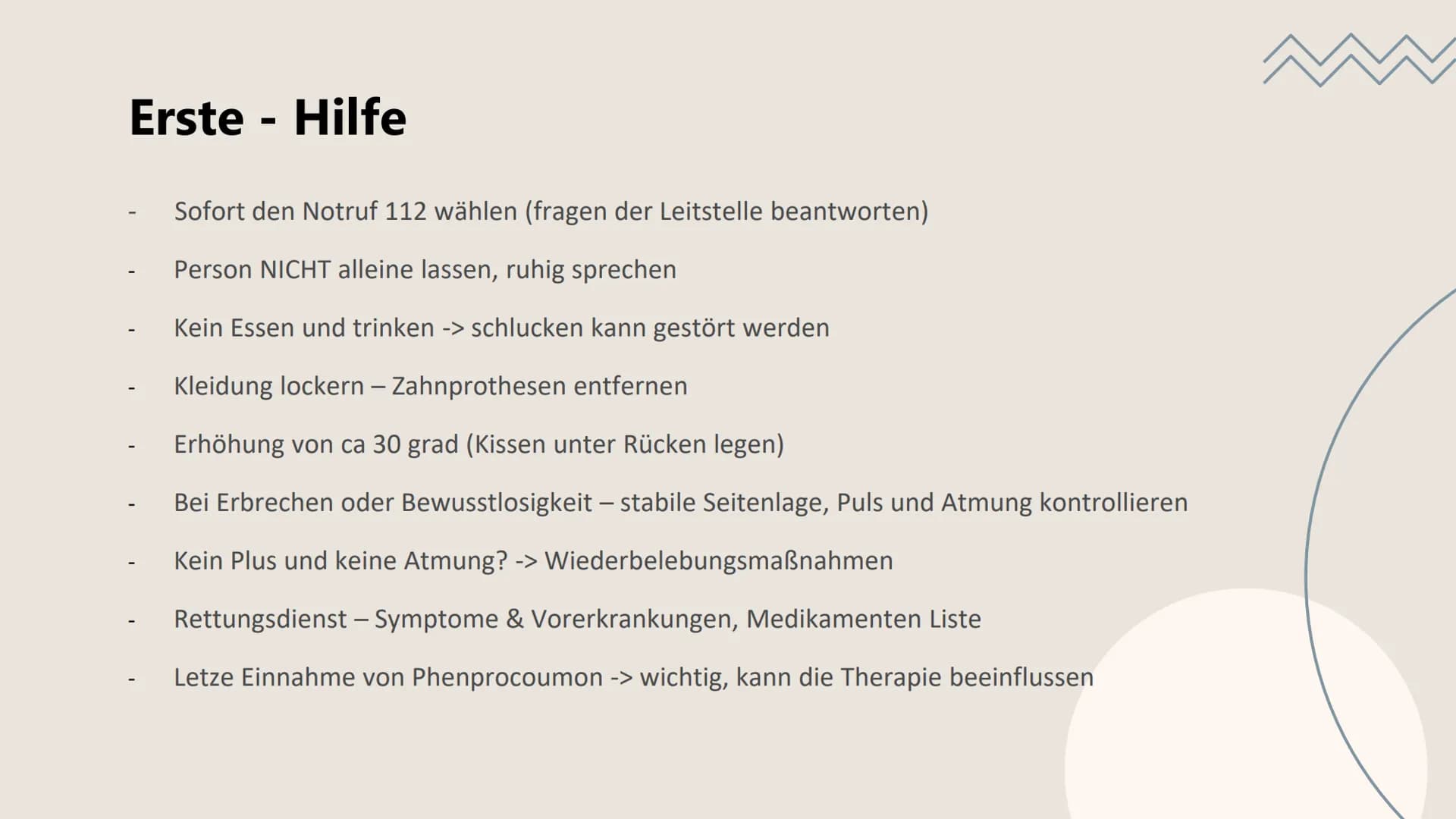 Schlaganfall
Alles rund um den Schlaganfall.
O Gliederung
1
3
Definition
Apoplex - Hirnsult
Behandlung - Prävention
Therapien, Rehabilitatio