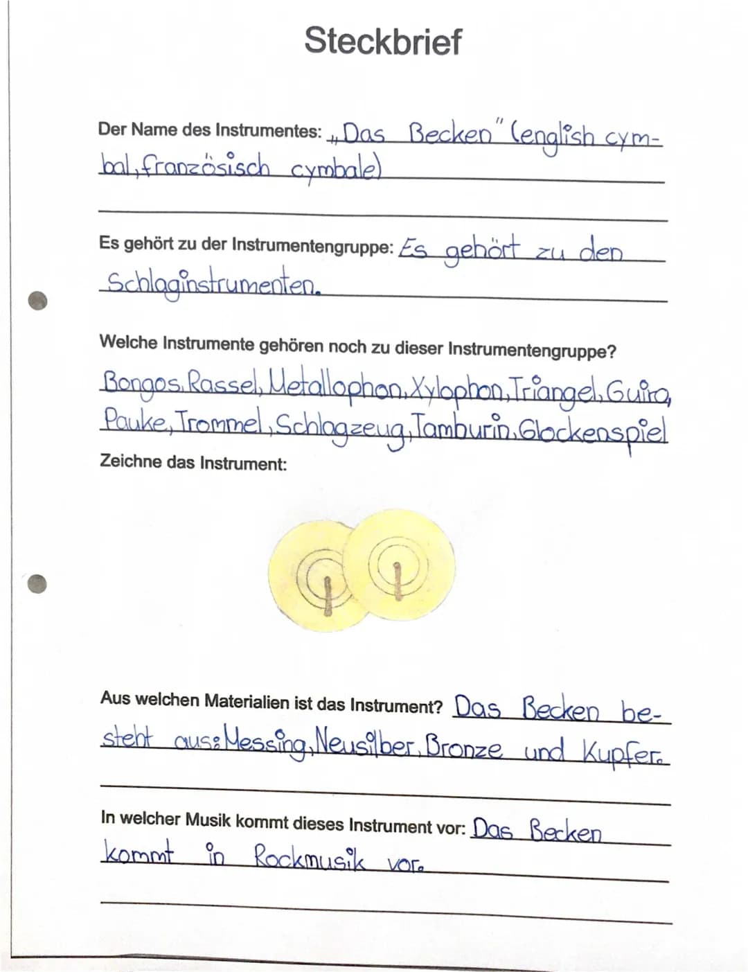Alles über das Becken Instrument: Arten, Klang und mehr!