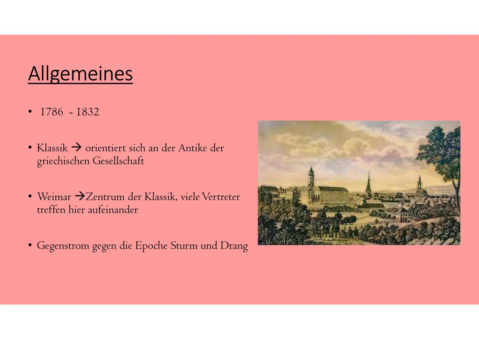 Einleitung
-vorstellen mit Freund eigene Literaturepoche
- Goethe und Schiller haben genau das getan
-Weimarer Klassik wäre ohne die beiden 