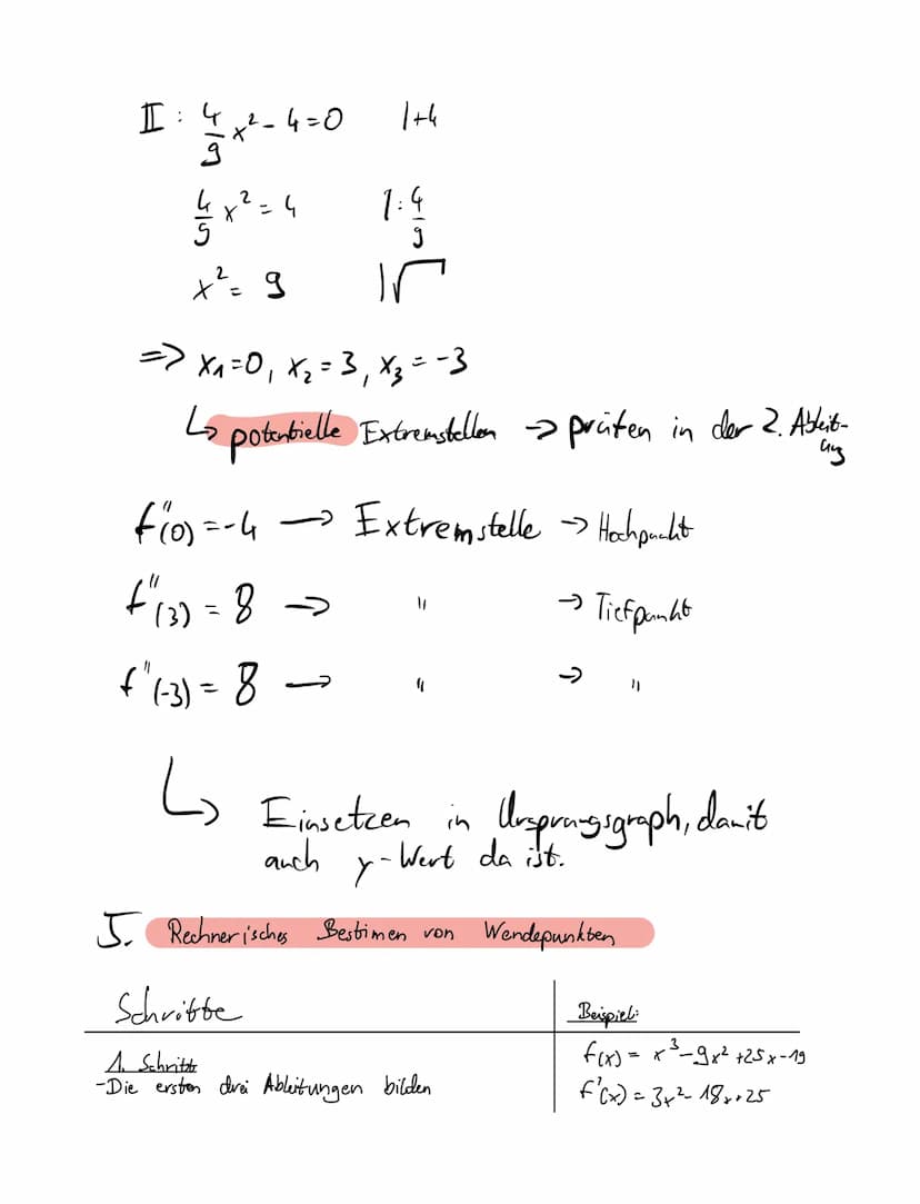 Aspekte der Funktionsuntersuchung / Kurvendismuusion
1. Definitionsmenge
+
a) D = R²₁
b) D = R1 {2}
c) 1D = R + \ { 1 }
M
2. Symetrieverhalt