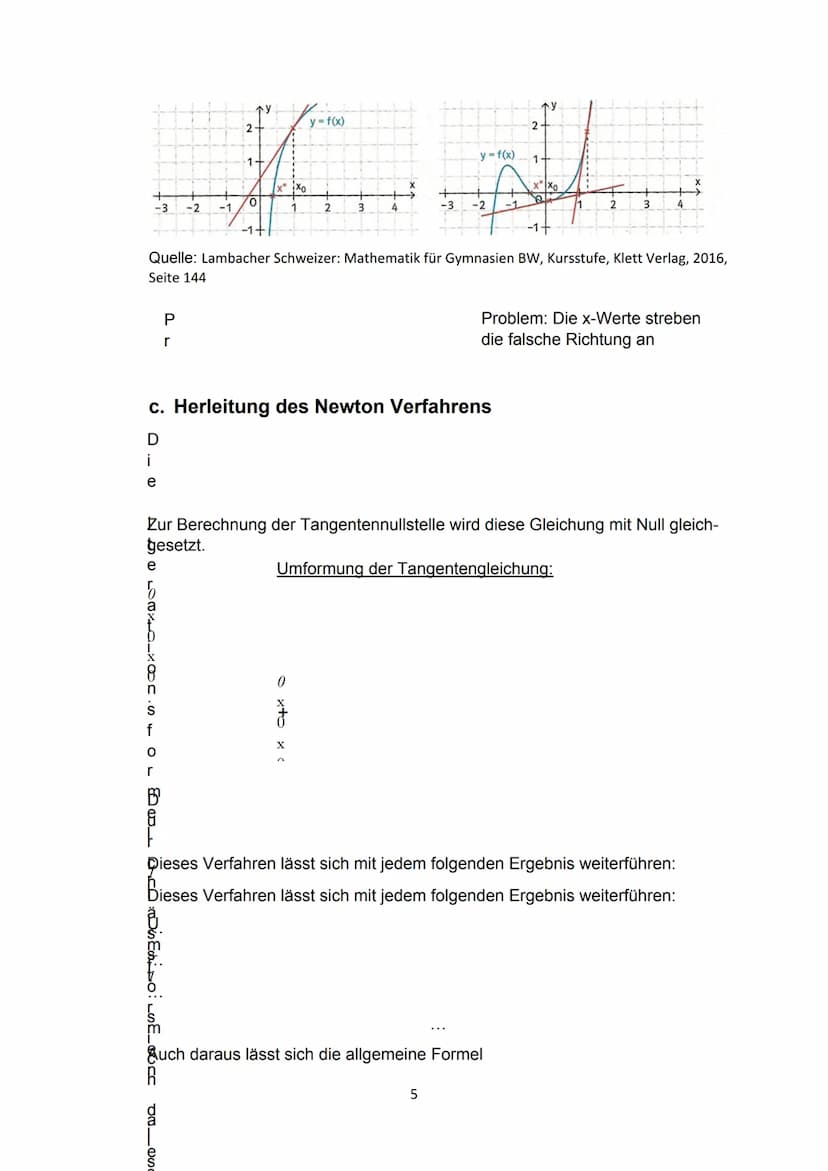 O
Das Newtonsche
Näherungsverfahren
Funktion
f(x) = 0.2x²-1
Gerade
a: x = 6.4
b: y = 2.56x - 9.2
C: x= 3.59
d: y = 1.44x3.58
e: x= 2.49
g: y