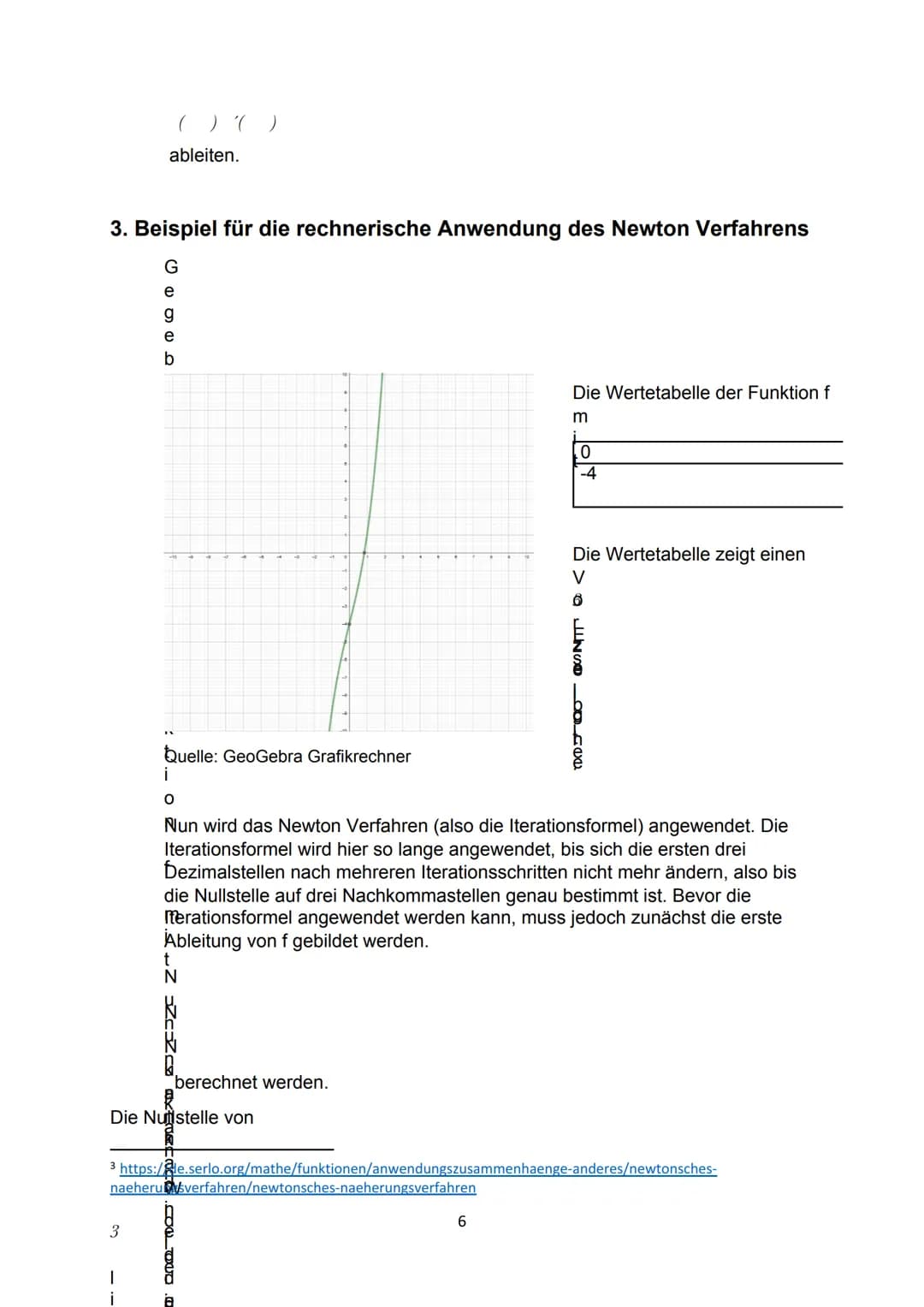 O
Das Newtonsche
Näherungsverfahren
Funktion
f(x) = 0.2x²-1
Gerade
a: x = 6.4
b: y = 2.56x - 9.2
C: x= 3.59
d: y = 1.44x3.58
e: x= 2.49
g: y