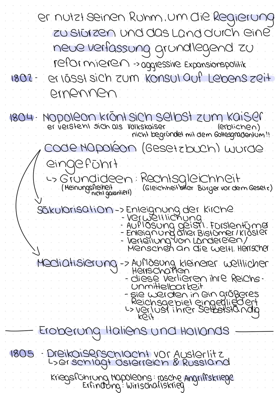 Napoleon Bonaparte
Sein Aufstieg zur Macht:
1769- Geburt in korsika
(Ausbildung an der Militärschule von Brienne).
1785-er wurde Leutnant de