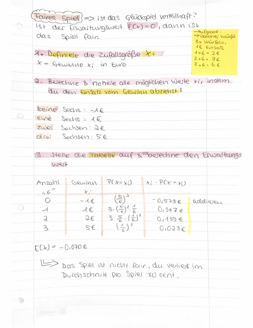 Vierfeldertafel
Merlemal
Alternative
B
B
Merkmal A AnB ANB
A
Alternative A AnB AnB A
B
B
Relative Häufigkeit
W
3
1) Schreibe die Merkmale un