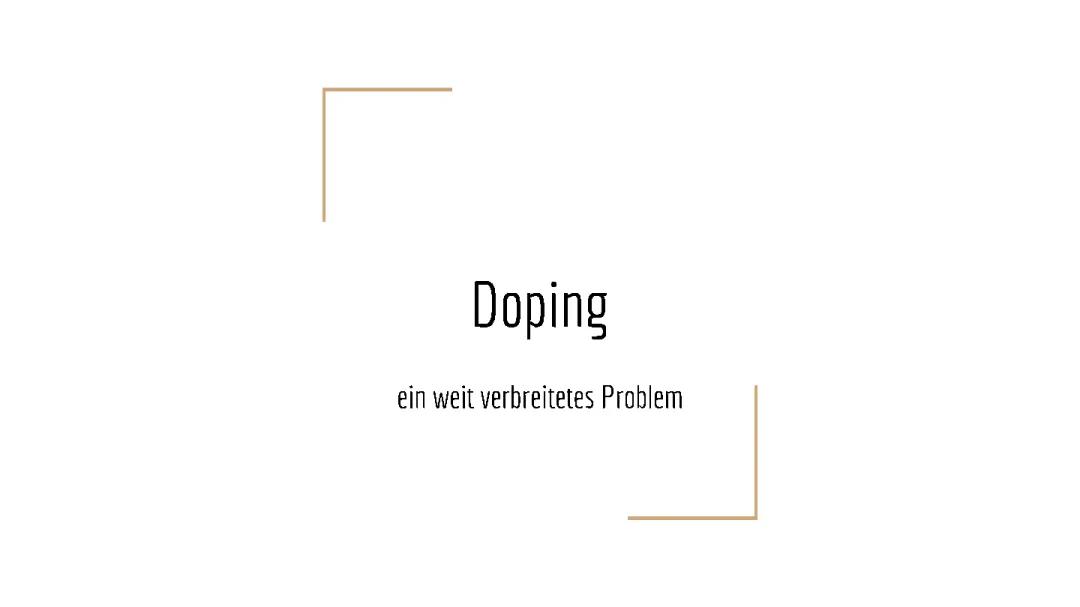 Doping im Sport: Was du darüber wissen musst!