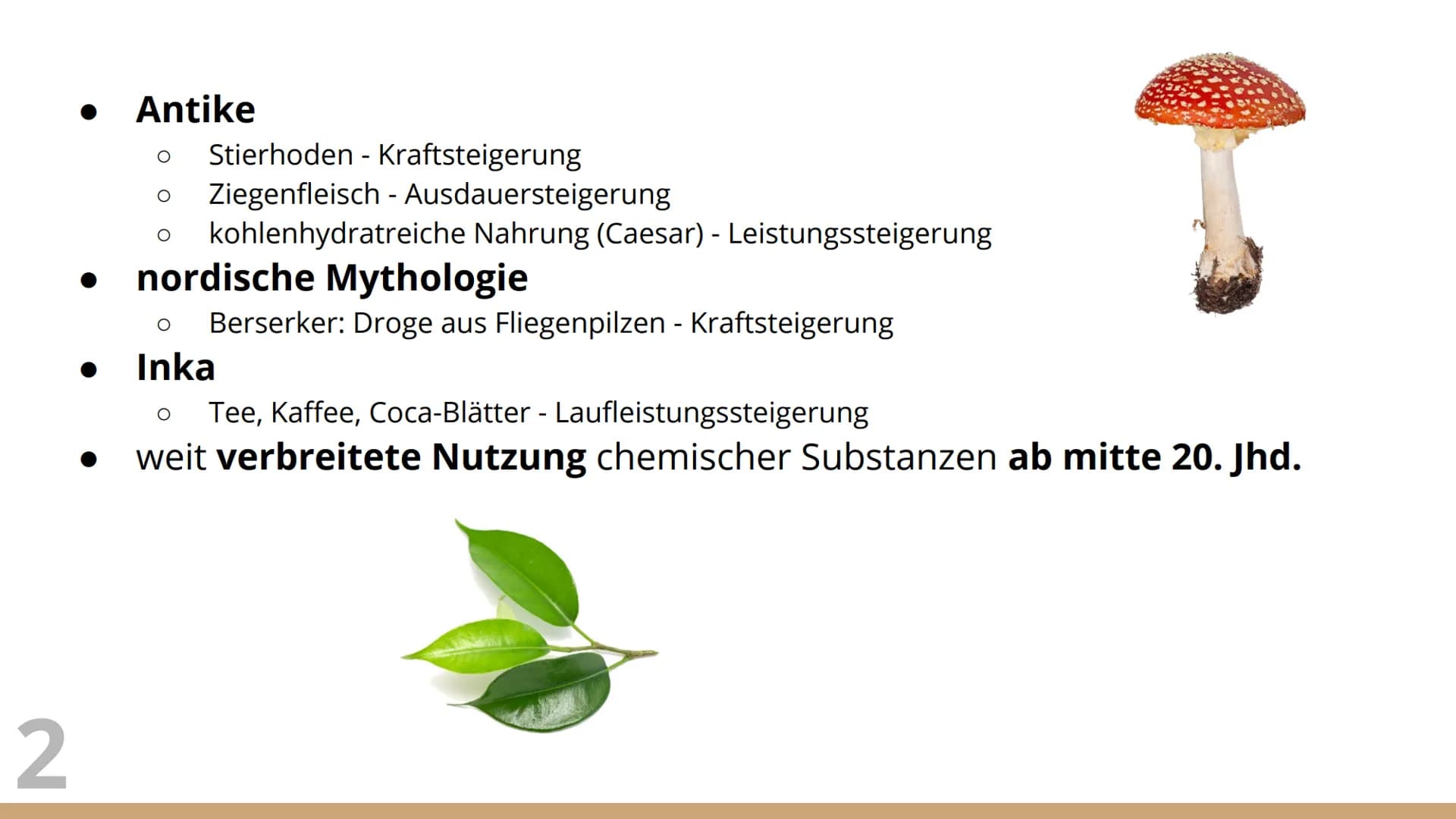 Doping
ein weit verbreitetes Problem Struktur
1. Was ist Doping?
2. Doping in der Vergangenheit
3. Substanzen & Methoden
4. Dopingkontrollen