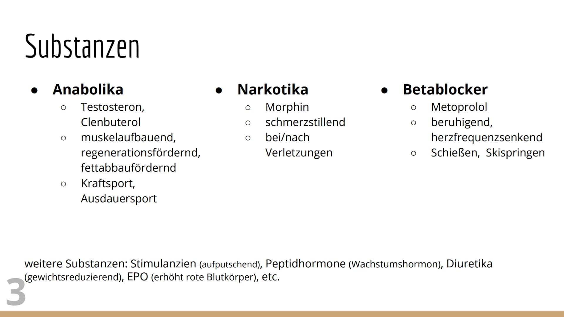 Doping
ein weit verbreitetes Problem Struktur
1. Was ist Doping?
2. Doping in der Vergangenheit
3. Substanzen & Methoden
4. Dopingkontrollen