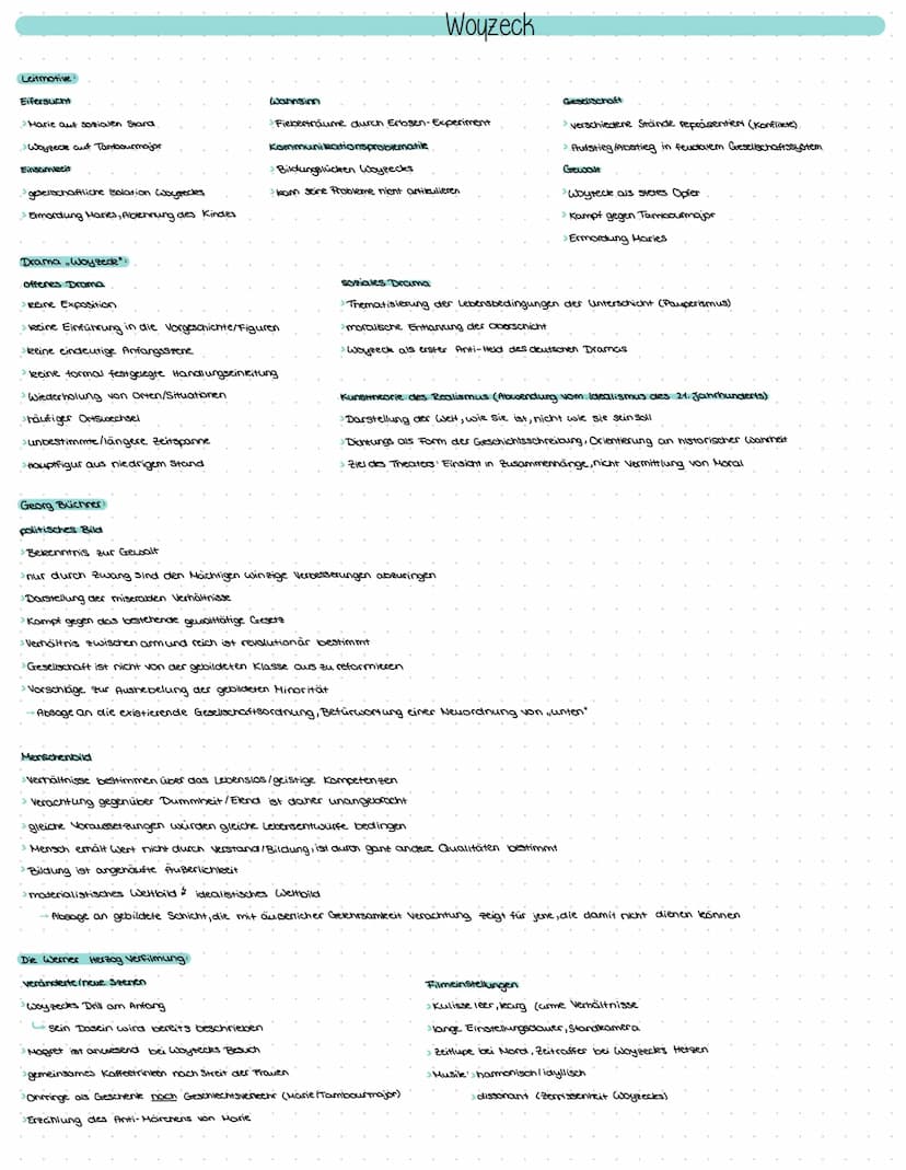 Daten und Fakten:
>Titel: Woyzeck
>Autor Georg Büchner
> Erscheinungsjanr 1879
>Grattung: soziales Drama/Tragödie
>Genre: Dramenfragment
Epo