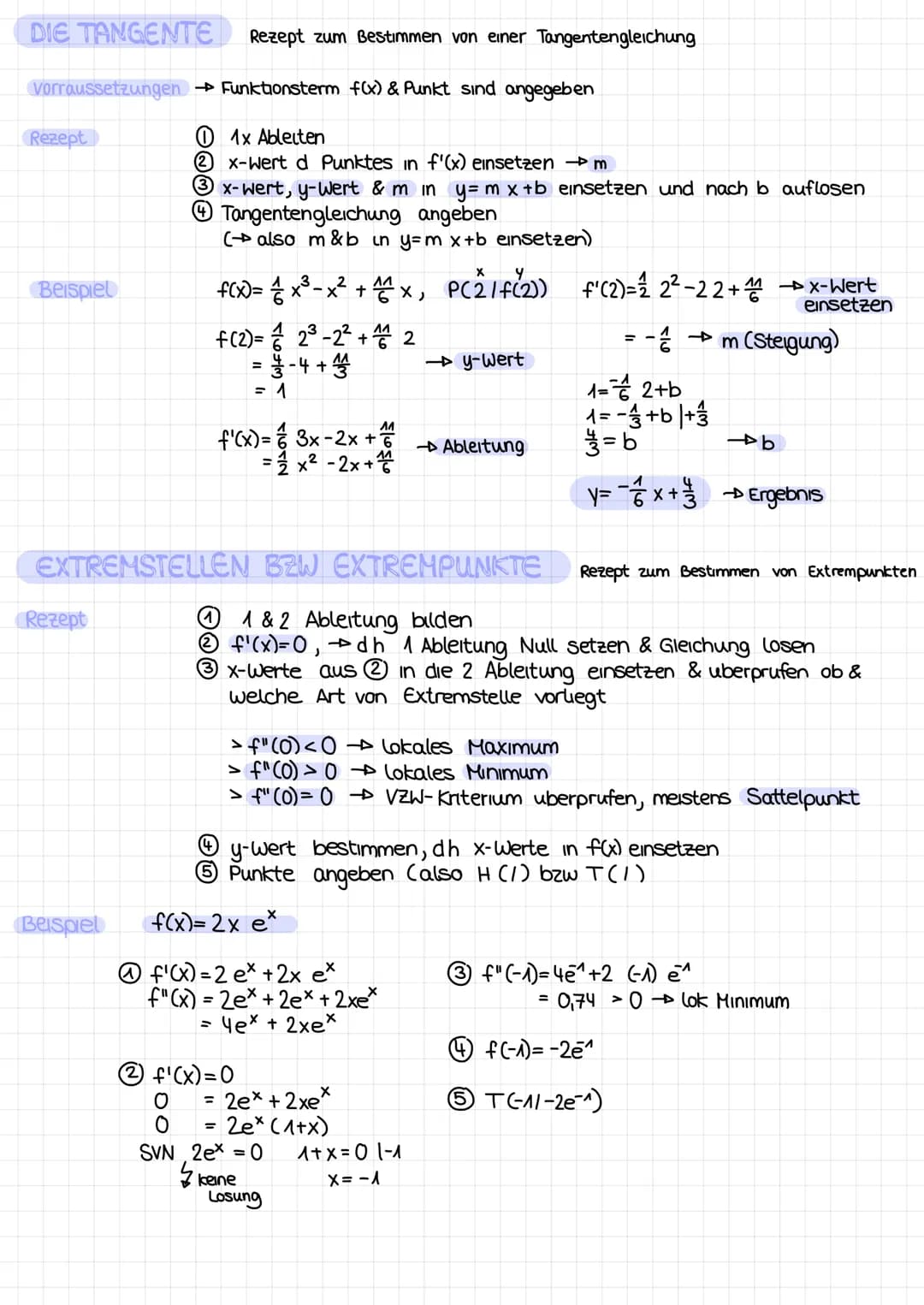 GLEICHUNGEN
VERSCHIEDENE GESETZE
> Potenzgesetze am an = amth (am)n = amn
>Wurzeln
→wichtig x= x^= ² x ² = ²/10 x ²2² =√x²x² = 2√x
*-**. =√x