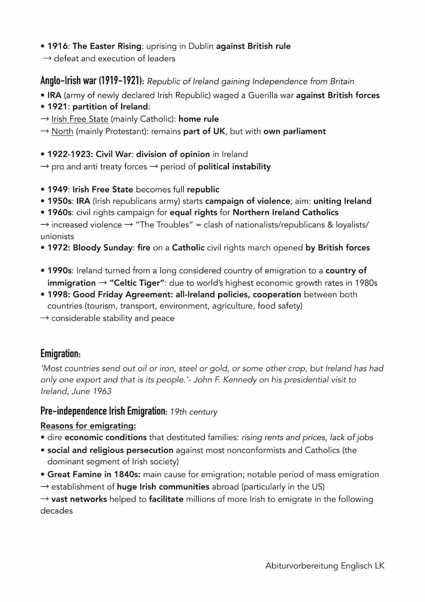 02.3 The English-speaking world
Country of Reference: Ireland
Republic of Ireland vs. Northern Ireland
Republic of Ireland
independent repub
