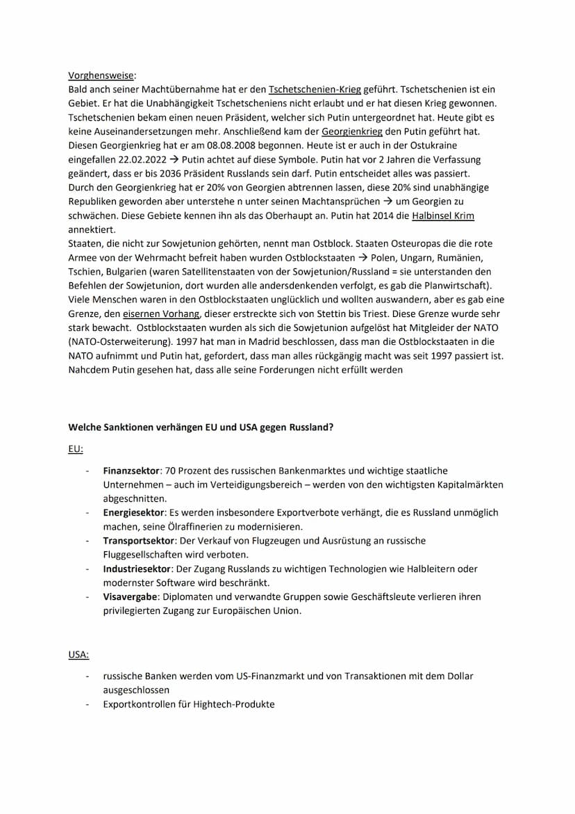 Ukraine-Russland
Wie ist der Ukraine-Konflikt entstanden:
Die NATO habe versprochen sich nicht weiter an den Osten zu verbünden, behauptet R