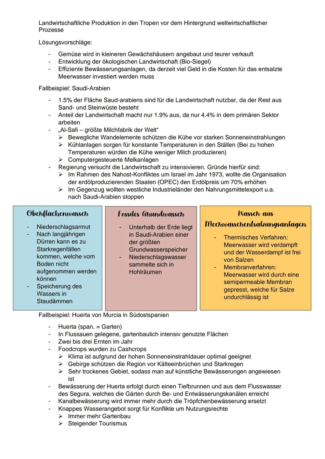 Landwirtschaftliche Produktion in den Tropen vor dem Hintergrund weltwirtschaftlicher
Prozesse
Definition: Landwirtschaft
Landwirtschaft bes