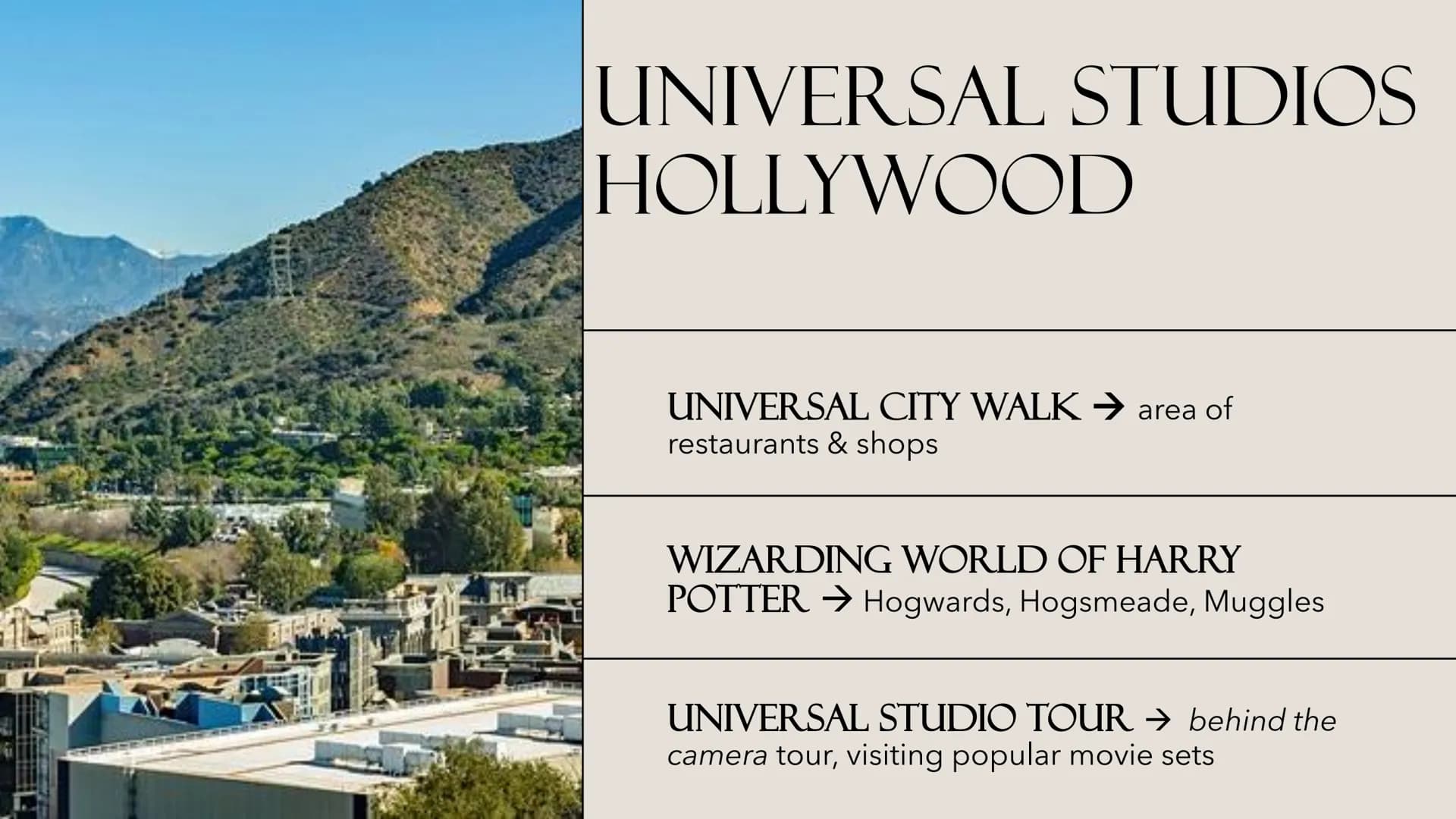 HOLLY WOOD
HOLLYWOOD
WHERE DREAMS COME TRUE
By Celina Kraitsch HOLLYWOOD
STOP
CONTENT
1. MOVIE INDUSTRY
2. SIGHTS
3. HOLLYWOOD SIGN
4. FACTS