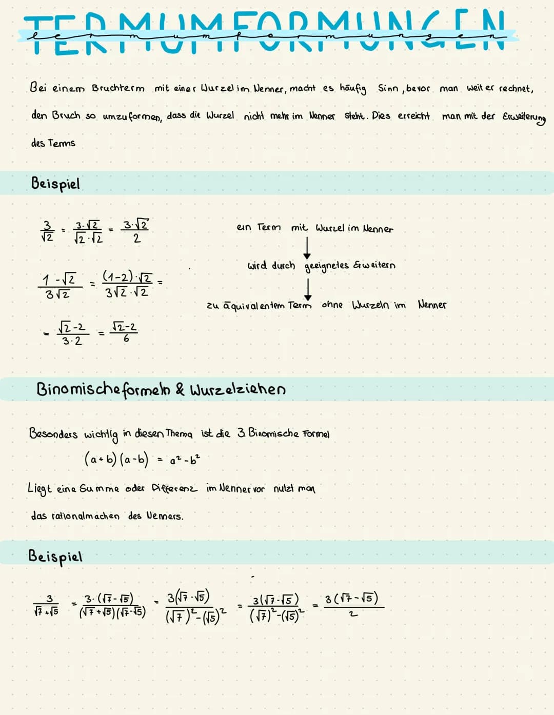 √120
√30
Rechnen mit Quadratwurzeln:
Es gilt:
Beweis:
a>0, b>0
√a·b ist diejenige nicht negative Zahl, deren.
√a· √6
Quadrat a b ergibt
Beis