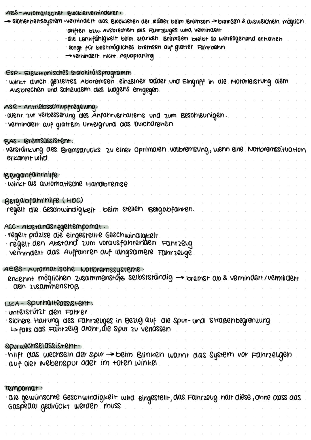Hallen (falls nötig / aufgefordert)
-Fußgängerübergang: 5m davor
- Ampel: 10m davor
-Halteschild: Asm davor.
- Andreaskreuz : ·innerorts sm 