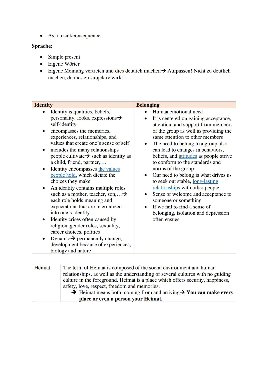 How to write a summary:
Ziel: Sagen, worum es in einem Text geht/ Aufzeigen, welche Argumente der Autor benutzt,
um seine Thesen zu stützen/