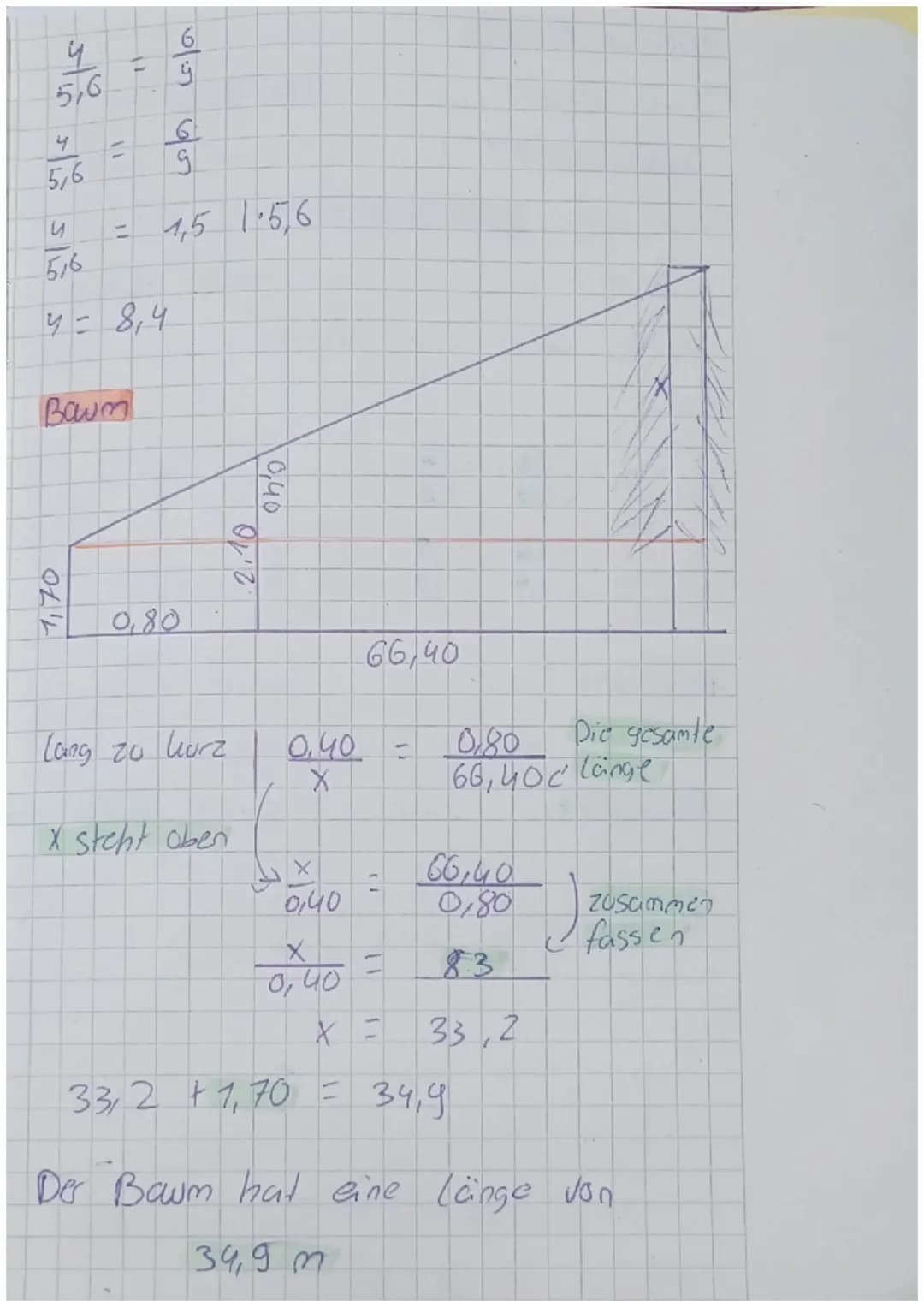 Klasse 9 - Satz des Pythagoras.
g
Einer der berömtesten Sätzen der Geometric
ist der Satz des Pytagoras,
Er gildt nur für rechtwinklige Drei