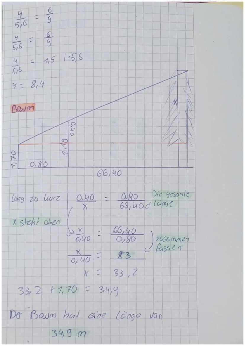 Klasse 9 - Satz des Pythagoras.
g
Einer der berömtesten Sätzen der Geometric
ist der Satz des Pytagoras,
Er gildt nur für rechtwinklige Drei