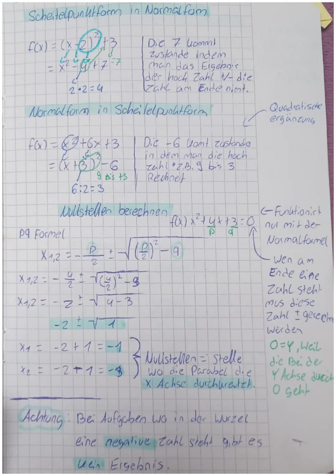 Klasse 9 - Satz des Pythagoras.
g
Einer der berömtesten Sätzen der Geometric
ist der Satz des Pytagoras,
Er gildt nur für rechtwinklige Drei