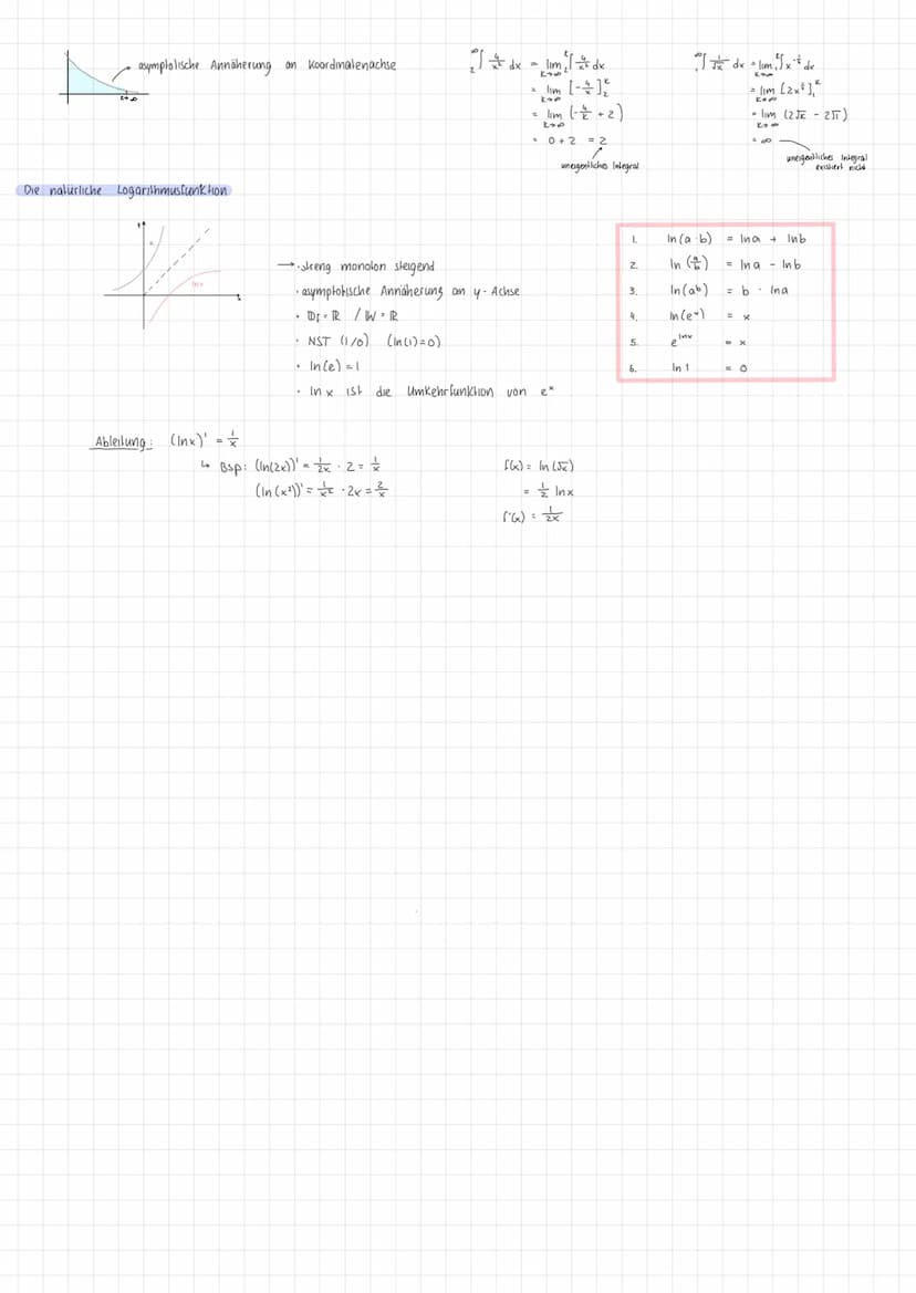 (Themen:
K
>
5
Das bestimmte Integral
Y ₁
L
A
> Berechnen der Inhalte von Flächen, die von einem oder mehreren Funktionsgraphen
und /oder Pa