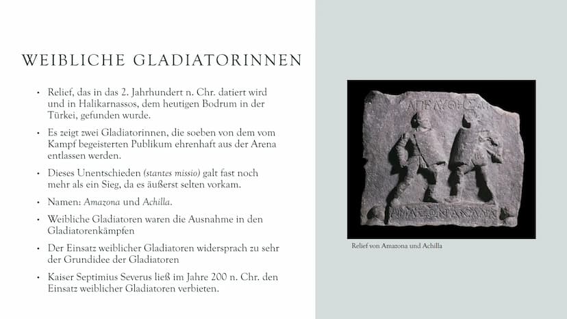 DER
GLADIATOR ●
WIESO DIESES THEMA?
Finden die Kämpfe spannend
Wissen nicht viel darüber
Wollten zuerst das römische Theater
präsentieren IN