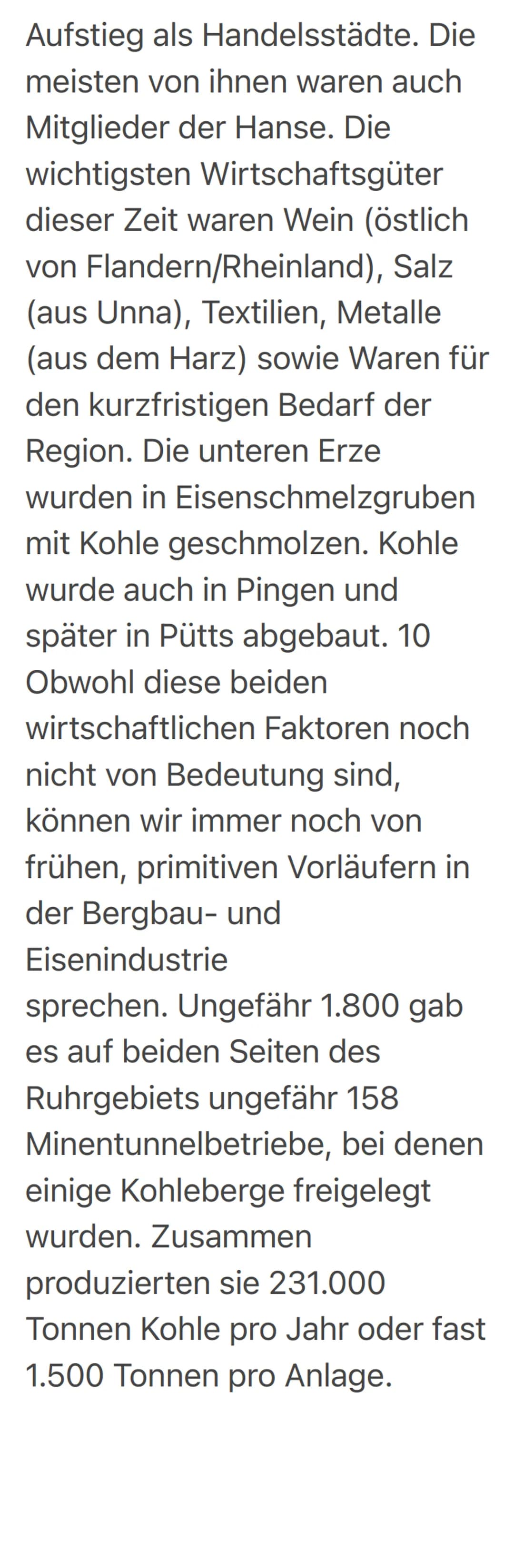 Strukturwandel im Ruhrgebiet
Das Problem in einer
Wirtschaftszone mit einseitiger
Struktur, in der die gesamte
Wirtschaft auf dem Bergbau
ba