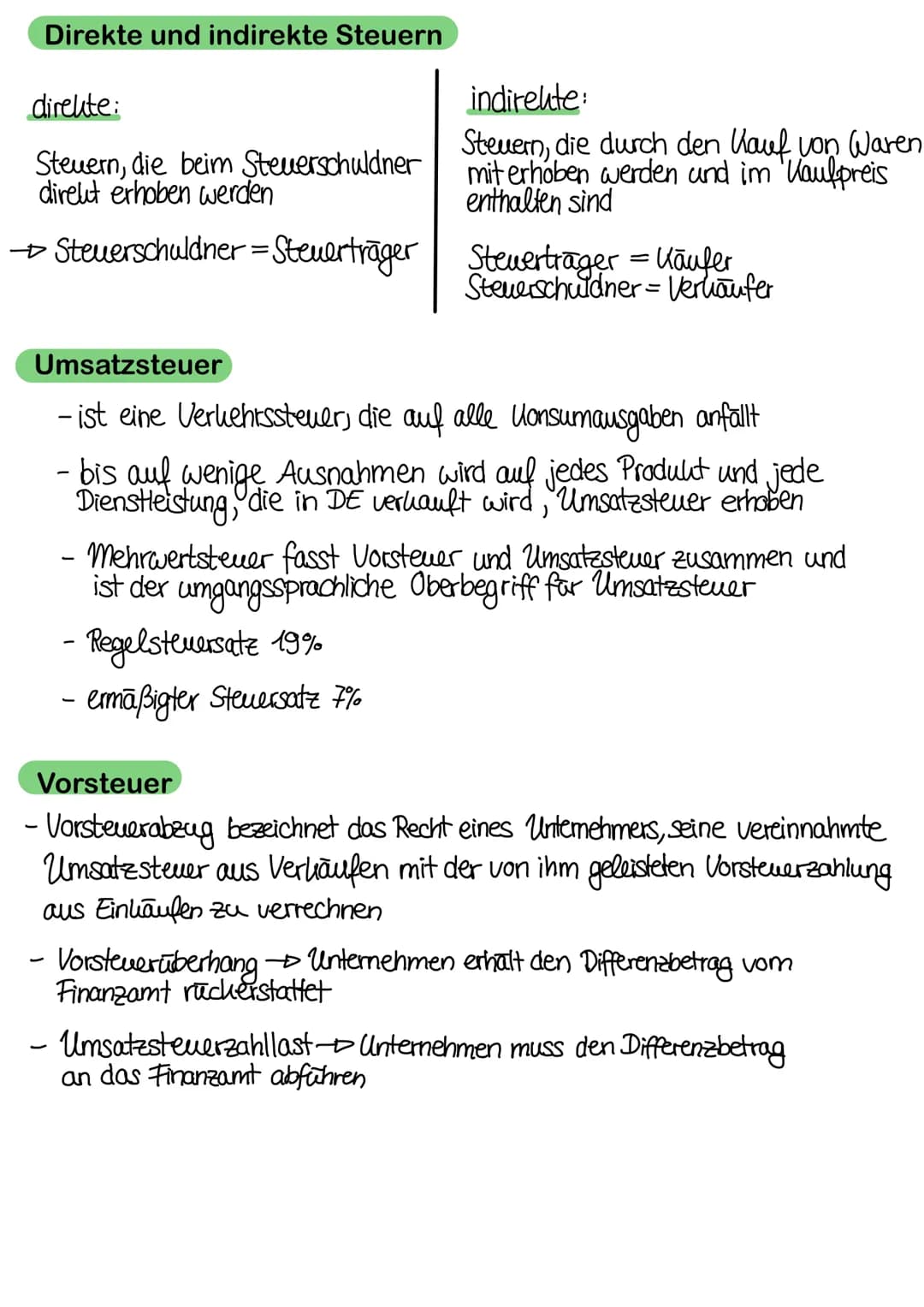 Welche Funktionen erfüllen Steuern?
Steuern
Fiskalzweck
I
Oberstes Ziel:
Finanzierung staat.
Aufgaben
Steuem
Umverteilungszweck
Wie entstehe
