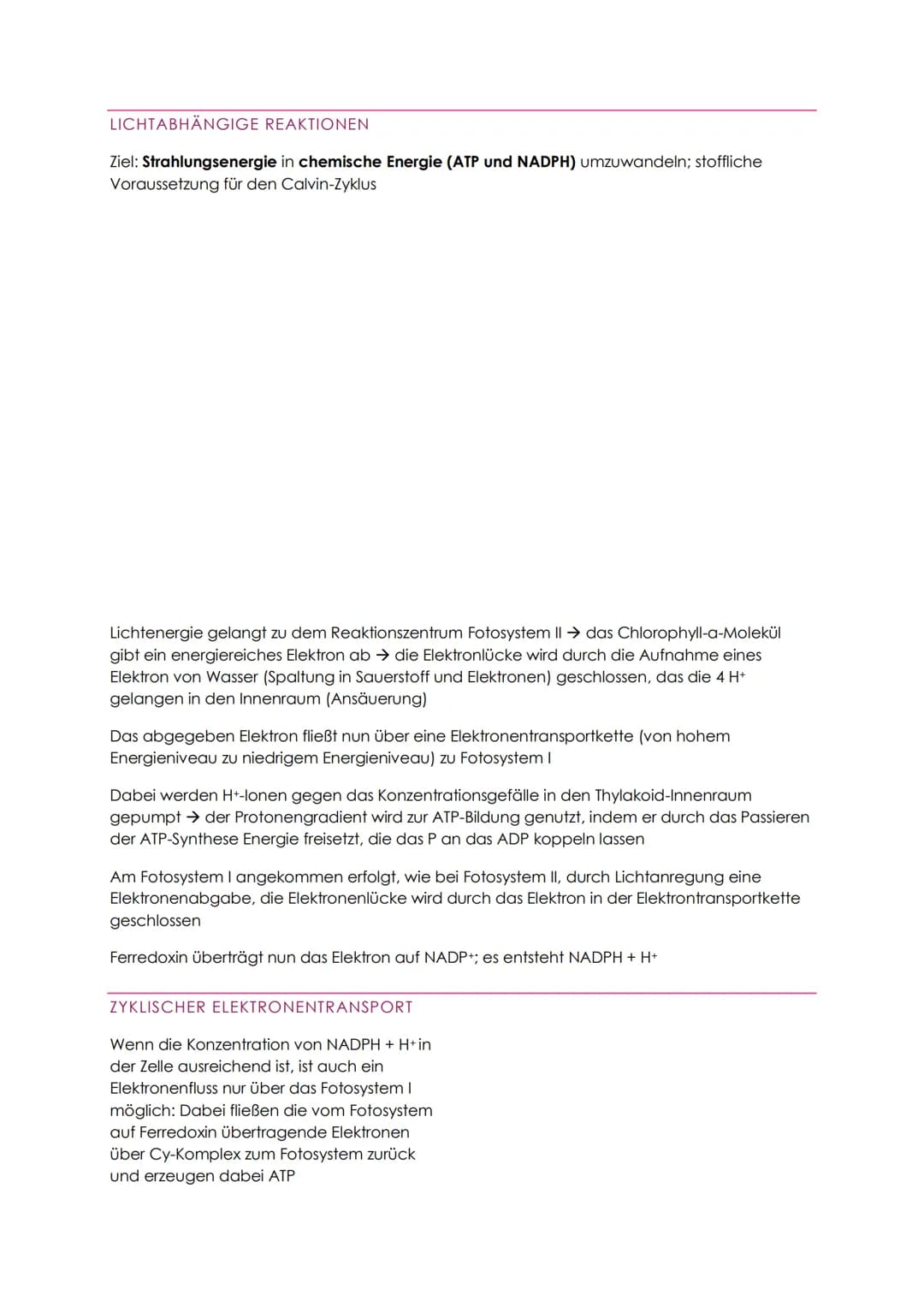 STOFFABBAU - ZELLATMUNG
Der Energiebedarf wird durch den Abbau von organischen Verbindungen (Kohlenhydrate
und Fette) gedeckt
Dissimilation 