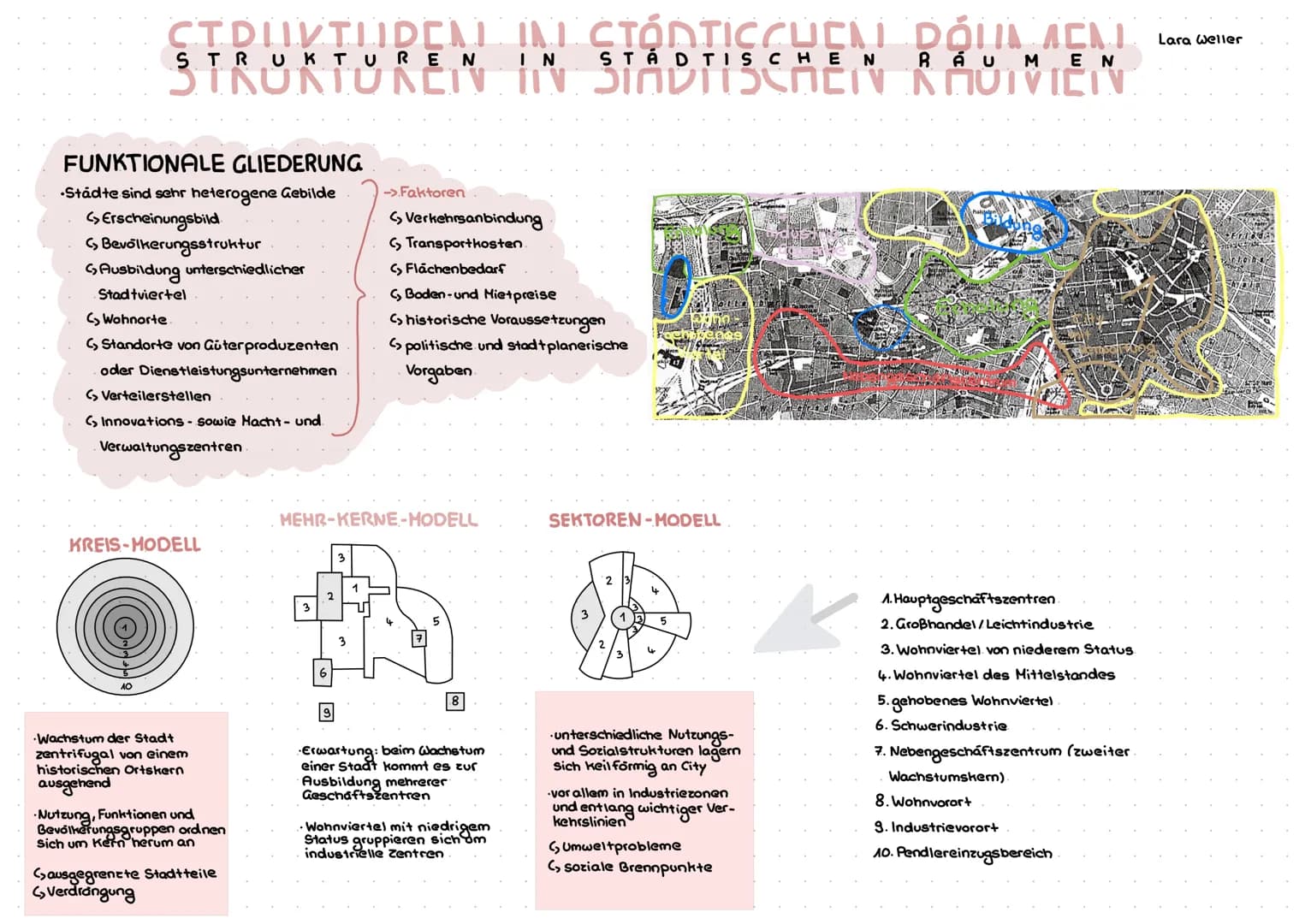 STADTISCHER RAUM
• kaum Freiflächen, Wohnungsbau,, in die Höhe"
<> sehr dichte Bebauung
Städte im Wandel
LANDLICHER RAUM
höherer Verbrauch a
