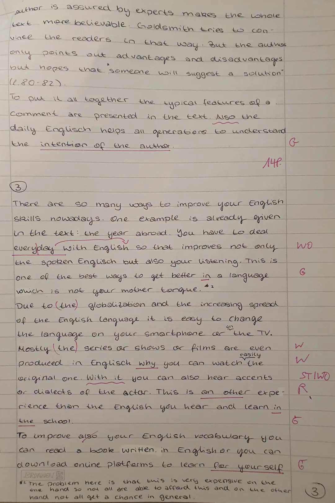 Name:
Klasse: 12 d
Fachlehrerin:
erlaubte Hilfsmittel:
Arbeitszeit:
Klausur 12/1 Englisch
Globalization
Wörterbuch einsprachig, Wörterbuch D