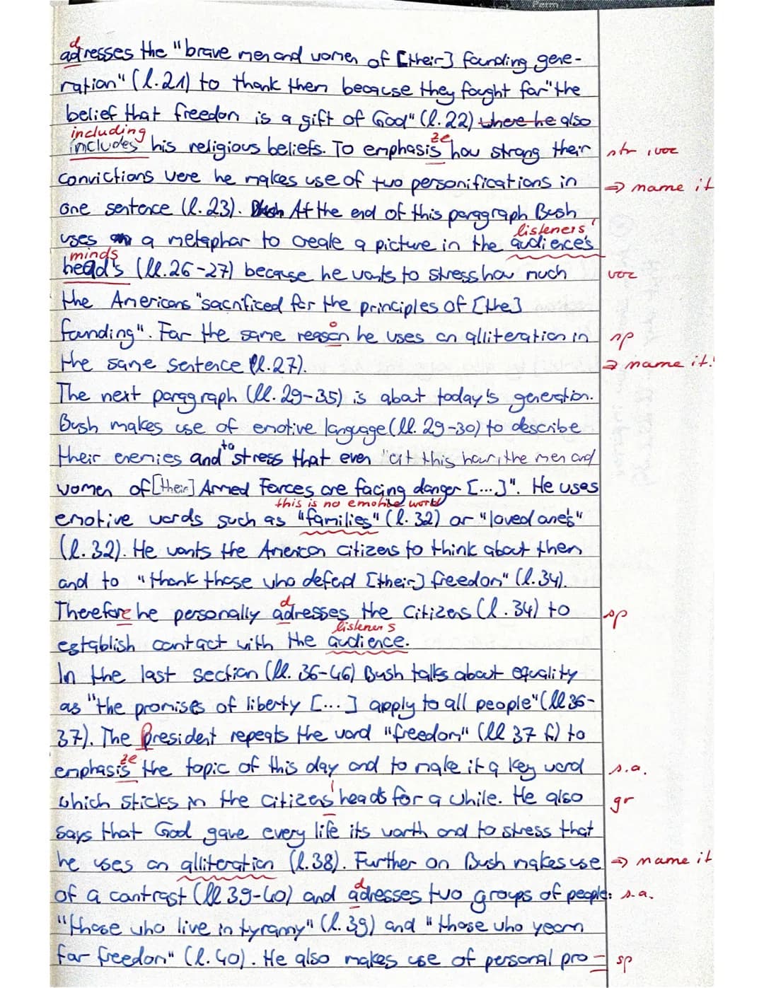 Juli
01.03.21
1. Klausur Englisch LK
On the 4th of July 2006 & President Bush delivered pu
his radio Address on the occassion of the Inde-
p