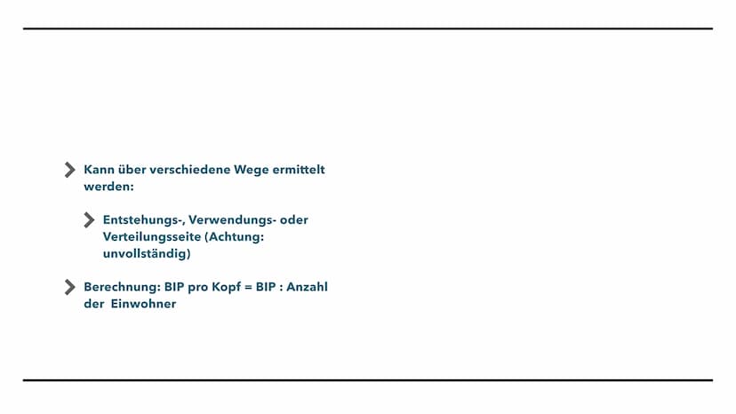 WW UND BIP
Bruttoinlandsprodukt Das Bruttoinlandsprodukt
Nominales Bruttoinlandsprodukt
Reales Bruttoinlandsprodukt
Entwicklung des realen B