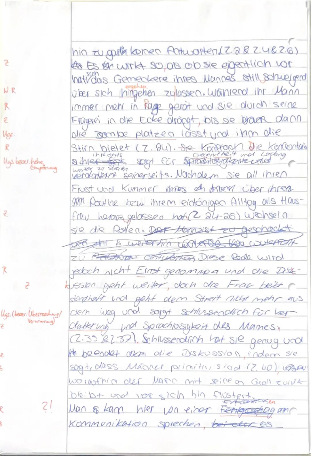 Schuljahr 2022/23 EF Deutsch
Klausur 1
Thema: Gelungene und misslungene Kommunikation
Aufgabe 1: Analysiere den Text unter besonderer Berück