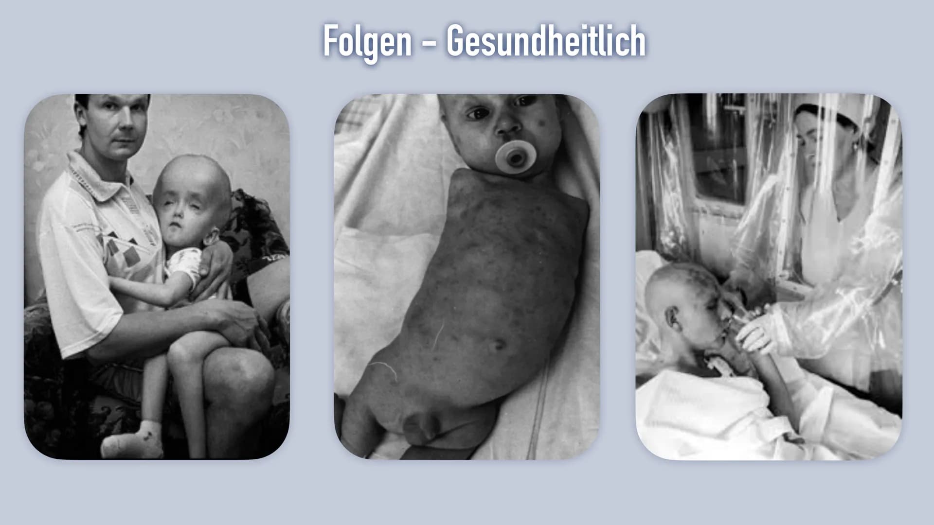 Tschernobyl-Die Nuklearkathastrophe 1. Allgemeines
2. Was ist passiert?
3. Folgen
Gliederung
3.1 Umwelt
3.2 Gesundheitliche Folgen
3.3 Betri