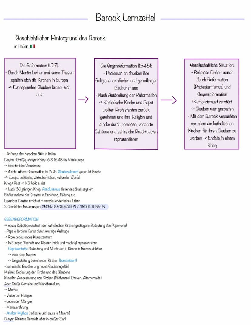 Allgemein zum Barock:
Definition:
-> Der Begriff Barock leitet sich von dem portugiesischen Wort (barroca) ab, da aus der Juweliersprache st