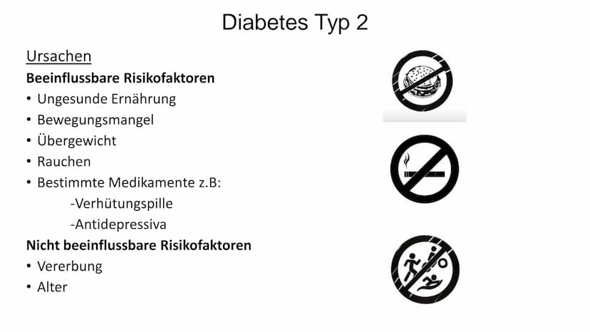 Diabetes Typ 1 und 2
01
STOP
DIABETES • Einführung
• Was ist Insulin?
●
Agenda
Diabetes Typ 1 + Symptome
Diabetes Typ 2 + Ursachen + Symptom