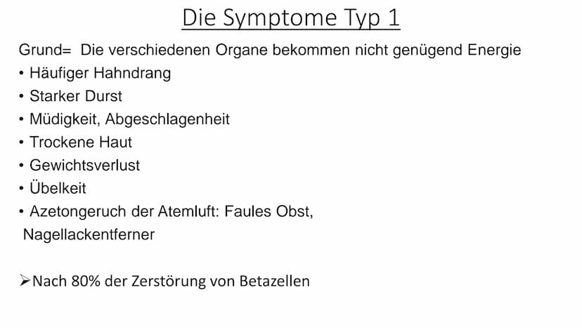 Diabetes Typ 1 und 2
01
STOP
DIABETES • Einführung
• Was ist Insulin?
●
Agenda
Diabetes Typ 1 + Symptome
Diabetes Typ 2 + Ursachen + Symptom