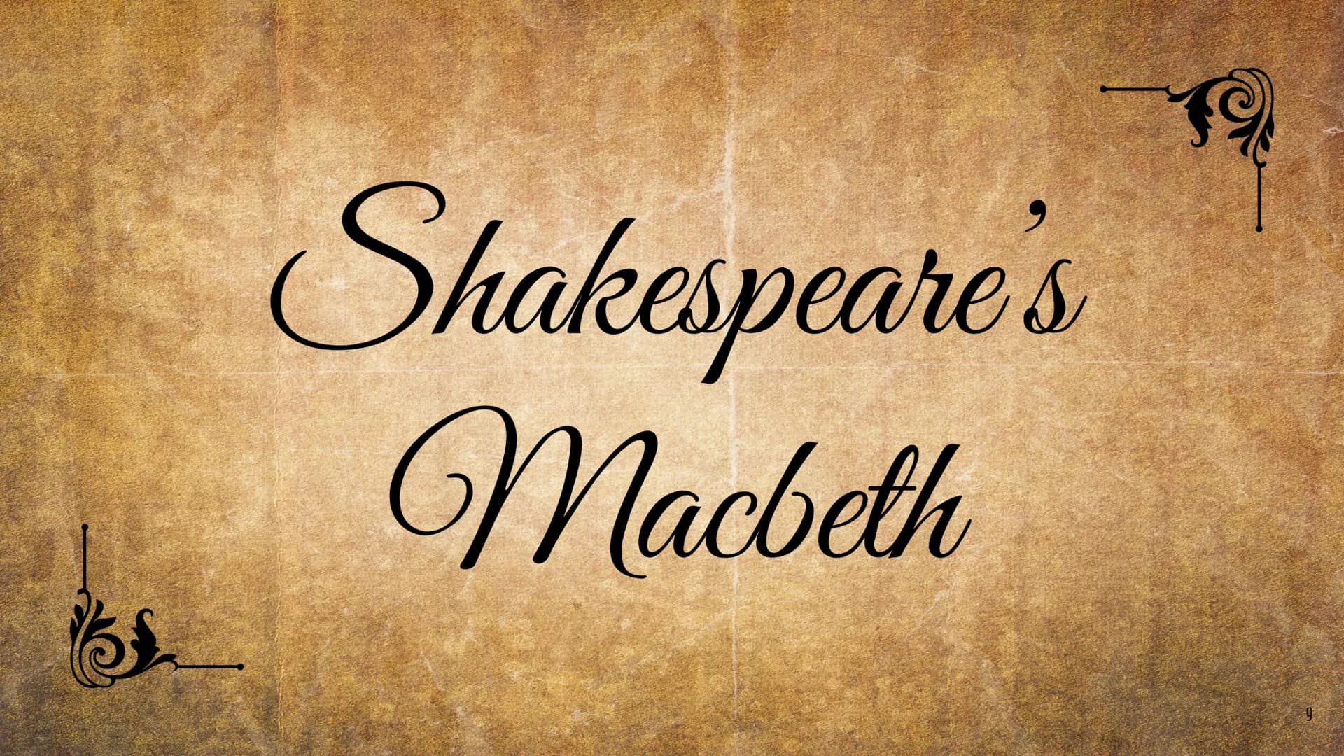 William
Shakespeare
Impact on young audiences Structure
Shakespeare's...
1. short bio
2.
time
2.1. London
2.2. the theatre
3. Macbeth
3.1. p