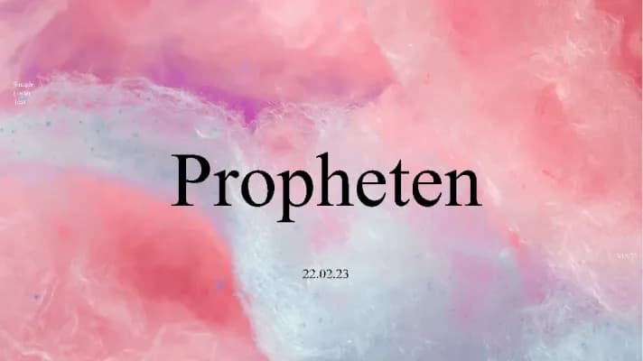 Know Prophet  thumbnail