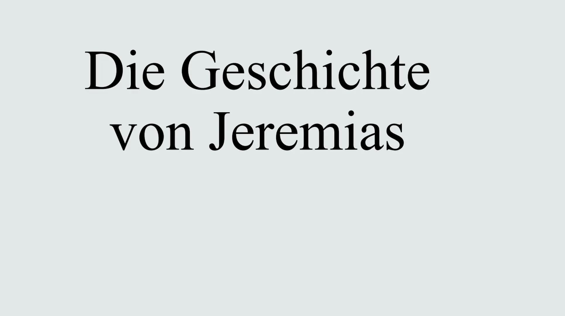 Sample
Footer
Text
Propheten
22.02.23
3/15/23 Propheten
Im Laufe der Geschichte des Volkes Israel kommt es immer wieder zu
Situationen, in d