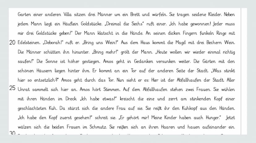Sample
Footer
Text
Propheten
22.02.23
3/15/23 Propheten
Im Laufe der Geschichte des Volkes Israel kommt es immer wieder zu
Situationen, in d