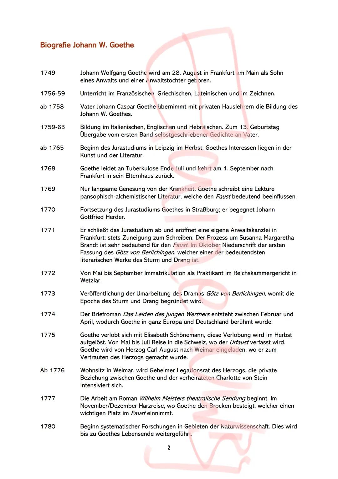 * * *

FAUST-DER TRAGÖDIE ERSTER TEIL

Johann Wolfgang Goethe

* * * INHALTSVERZEICHNIS

Biografie Johann W. Goethe.........................