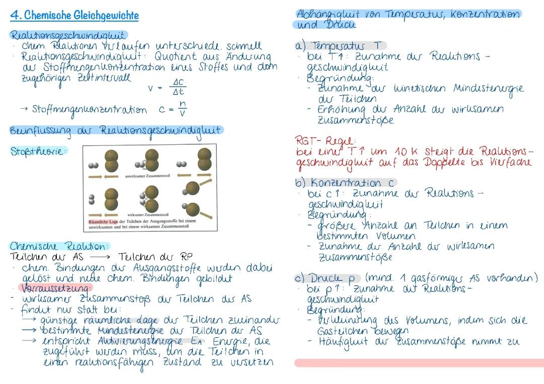 Chemisches Gleichgewicht: Beispiele, Beeinflussung und Katalysatoren einfach erklärt!