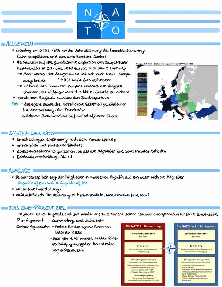 Know Zusammenfassung NATO thumbnail