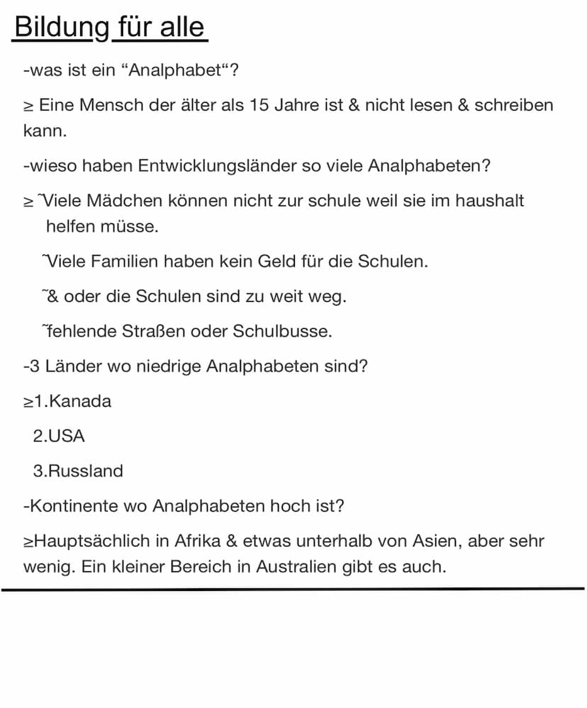 Eine Welt-ungleiche Welt
Unterernährung: Wenn man für längere Zeit zu wenig Nahrungsenergie
zur Verfügung hat.
Mangelernährung: Wenn man die